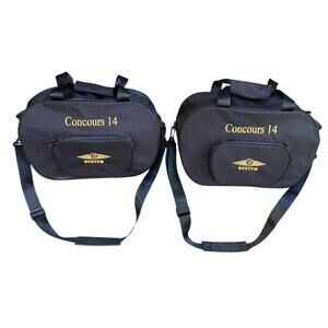 Pair of Kawasaki Concours 14 GTR1400 Saddlebag Side Case Liner Bags Black Bestem